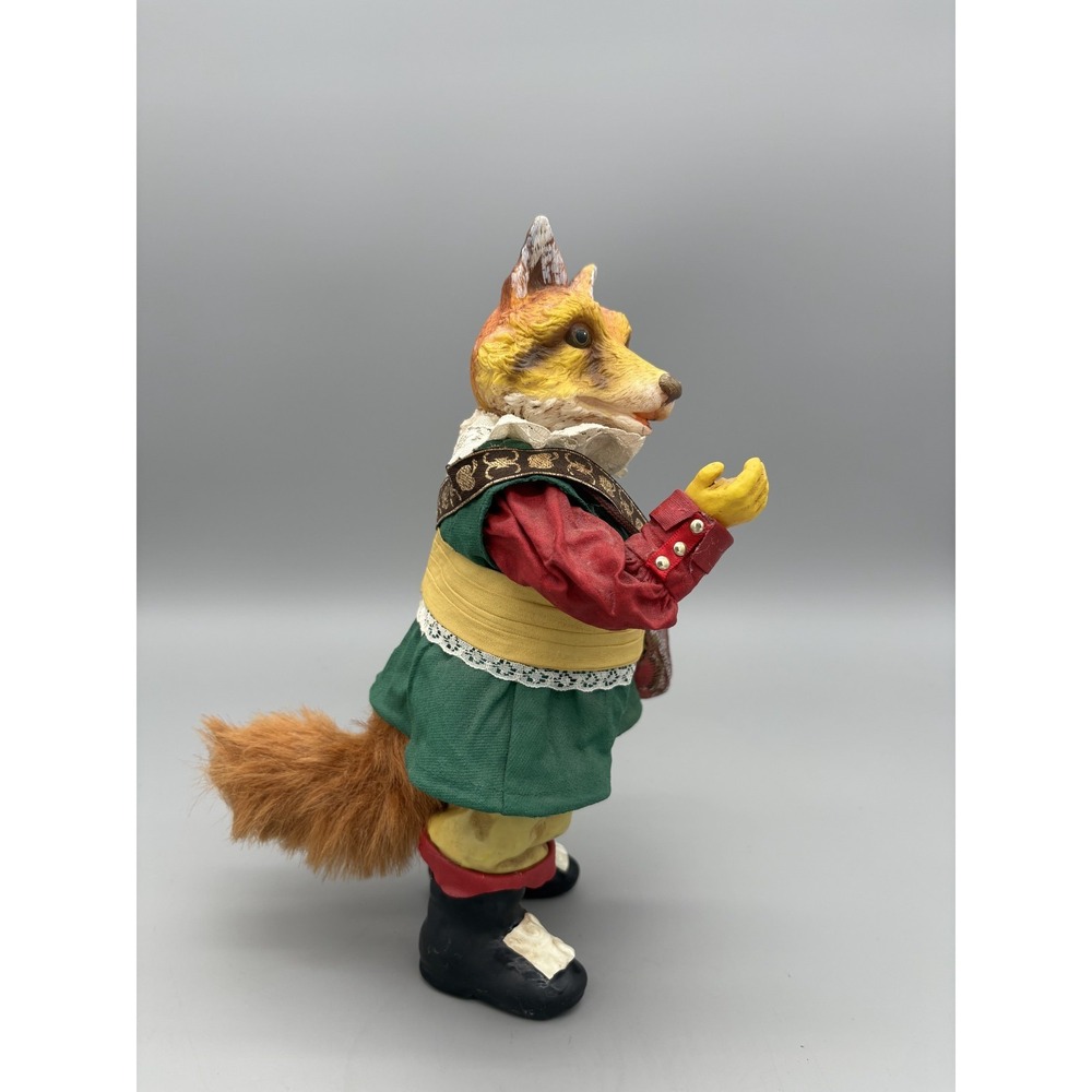 Sir Red Fox Londonshire by Possible Dreams Resin Figurine Papier Mâché VTG 1991 - Picture 3 of 16